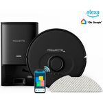 Rowenta RR8585 X-Plorer Serie 75+ Saugroboter mit Wischfunktion und Absaugstation, 120 min Akkubetrieb, Lasernavigation, schwarz