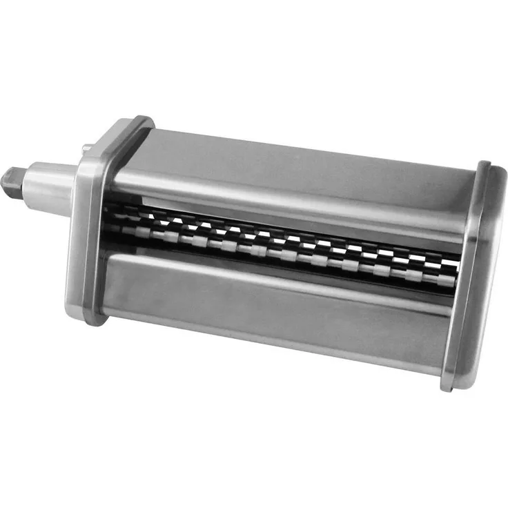 Trisa Bandnudelschneider für Küchenmaschine Trisa 6610.4112, Pasta-Aufsatz, Küchengerät Zubehör, Silber