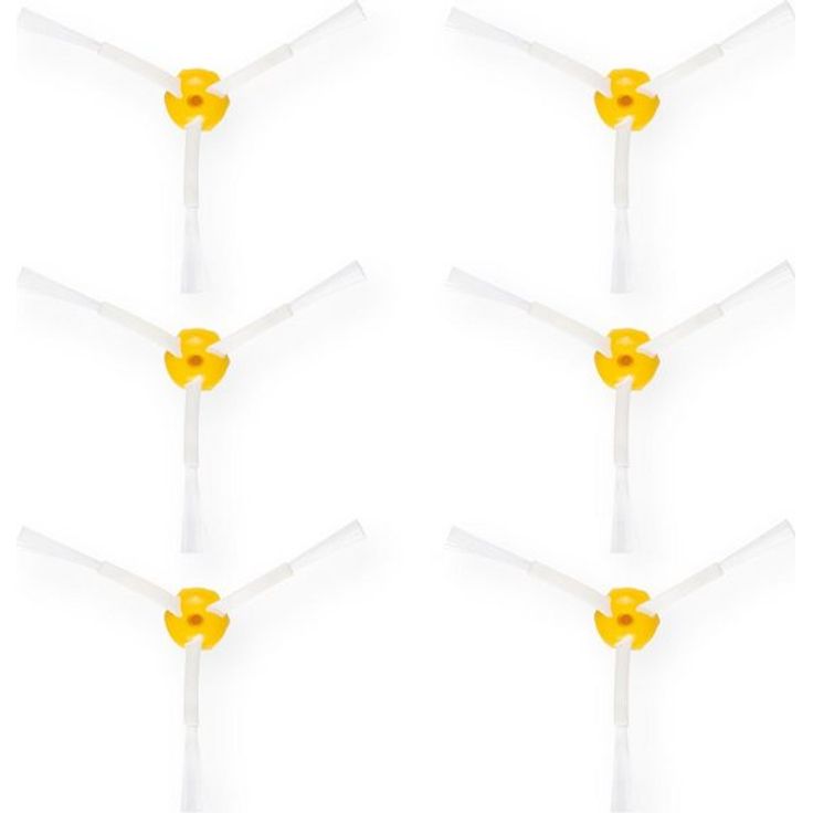 kwmobile Saugroboter Zubehör-Set, Ersatzbürsten Set kompatibel mit iRobot Roomba 500/600/700 Serie - Staubsauger Zubehör Bürsten 6x Bürstenmodule - für 500er 600er 700er Modelle – Bild 5