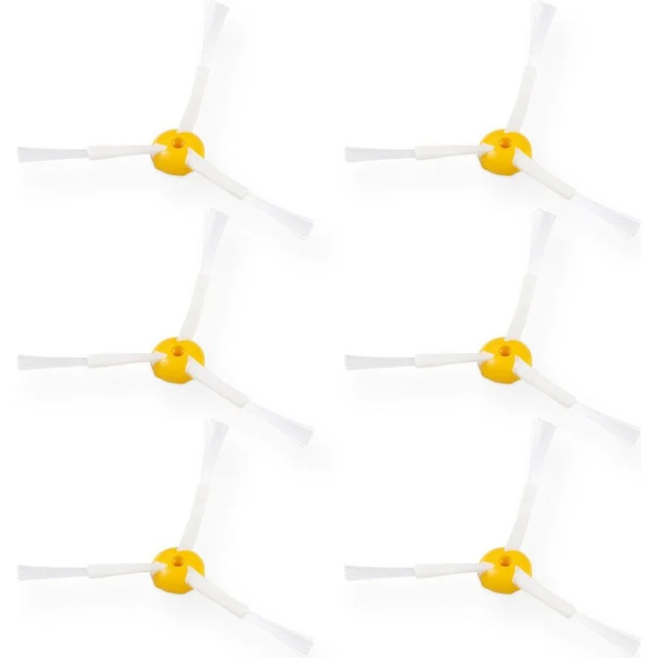 kwmobile Saugroboter Zubehör-Set, Ersatzbürsten Set kompatibel mit iRobot Roomba 500/600/700 Serie - Staubsauger Zubehör Bürsten 6x Bürstenmodule - für 500er 600er 700er Modelle – Bild 4