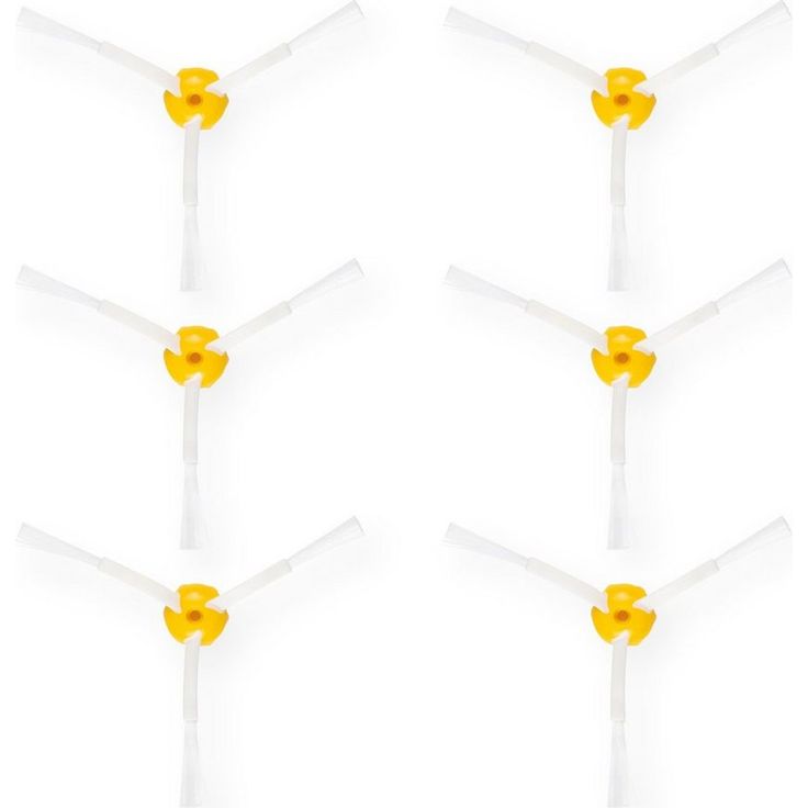 kwmobile Saugroboter Zubehör-Set, Ersatzbürsten Set kompatibel mit iRobot Roomba 500/600/700 Serie - Staubsauger Zubehör Bürsten 6x Bürstenmodule - für 500er 600er 700er Modelle