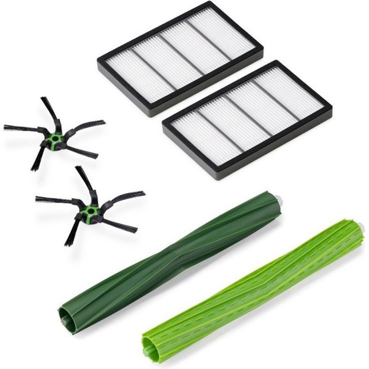 kwmobile Saugroboter Zubehör-Set, Ersatzteile Set kompatibel mit iRobot Roomba s9 / s9+ - 2x Filter 2x Seitenbürste 2x Hauptbürste - Staubsauger Zubehör 6-teilig – Bild 5