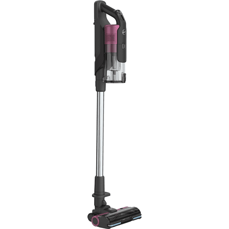 Hoover HF920H 011 Handstaubsauger H-Free 900 Home, 60 min Akkubetrieb, Akkuwechsel-Option, grau-pink – Bild 3