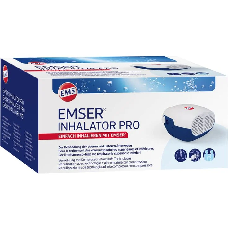 EMSER Inhalator Pro Druckluftvernebler 1 St. – Bild 3