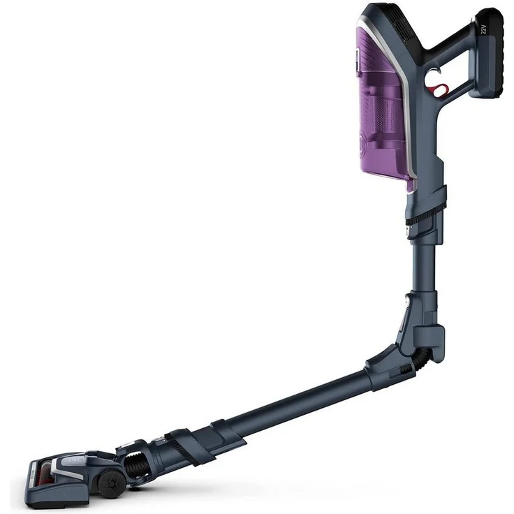 Rowenta RH9611 XForce Flex 8.60 Handstaubsauger, 35 min Akkubetrieb, Flex-Gelenk, Akkuwechsel-Option, lila-grau – Bild 2
