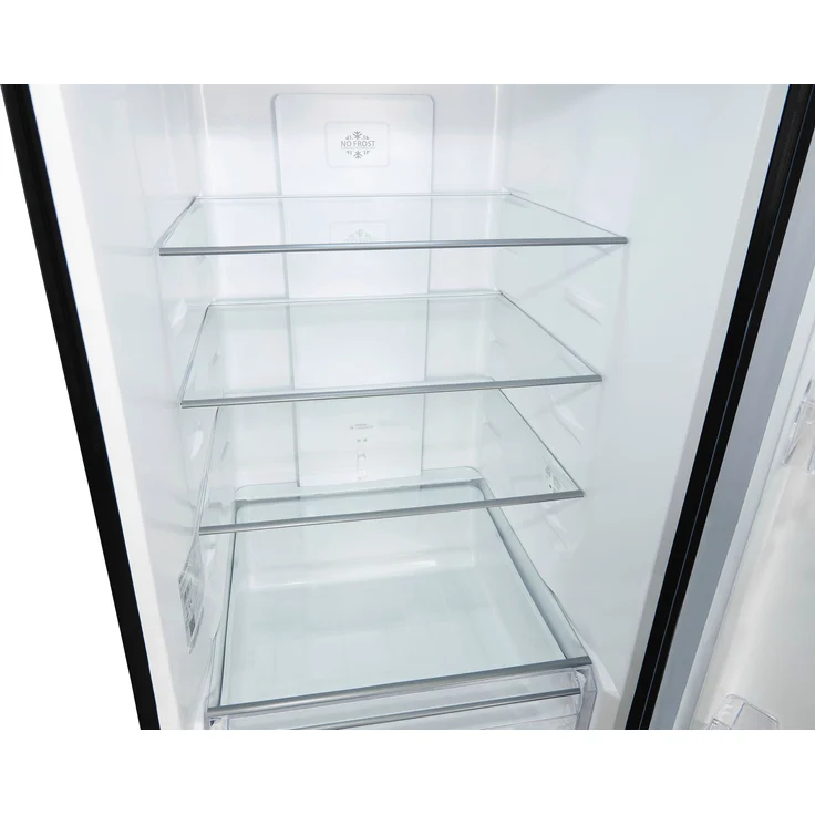 Exquisit KGC350-105-NF-040C Kühl-Gefrierkombination, freistehend, Edelstahloptik dunkel, NoFrost, Schnellgefrieren, Kindersicherung, Eisbox, Superkühlen, Energieklasse C – Bild 8