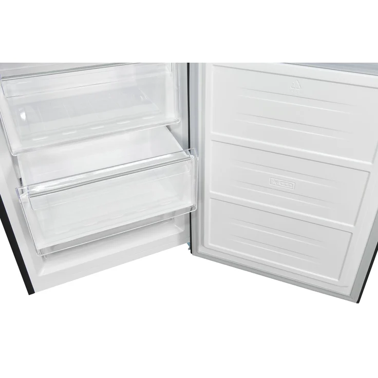 Exquisit KGC350-105-NF-040C Kühl-Gefrierkombination, freistehend, Edelstahloptik dunkel, NoFrost, Schnellgefrieren, Kindersicherung, Eisbox, Superkühlen, Energieklasse C – Bild 10