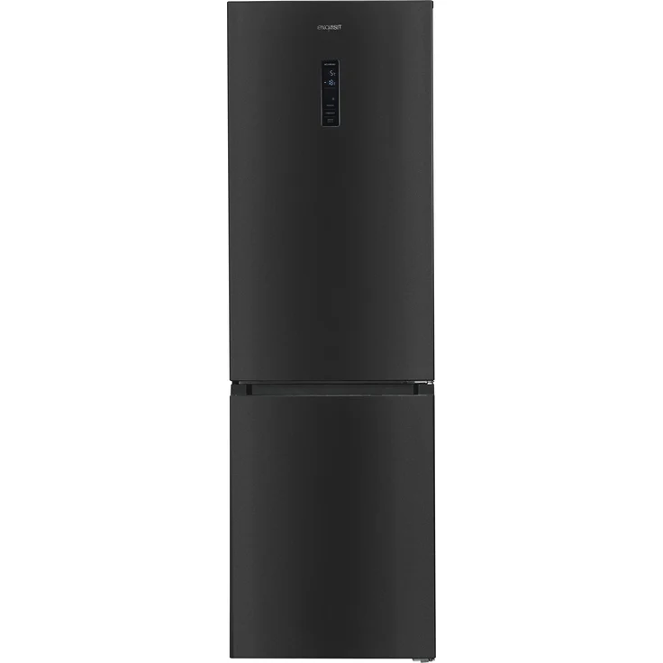 Exquisit KGC350-105-NF-040C Kühl-Gefrierkombination, freistehend, Edelstahloptik dunkel, NoFrost, Schnellgefrieren, Kindersicherung, Eisbox, Superkühlen, Energieklasse C – Bild 5