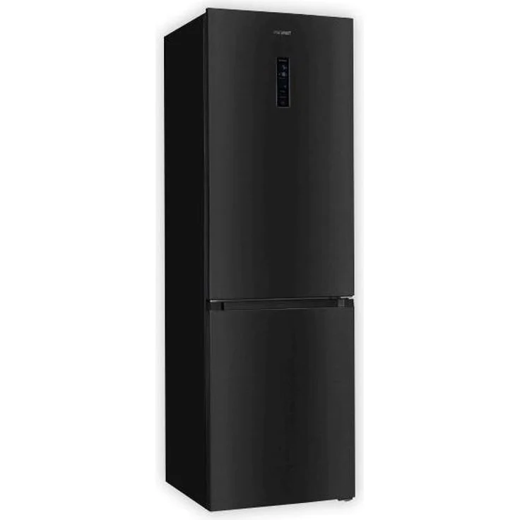 Exquisit KGC350-105-NF-040C Kühl-Gefrierkombination, freistehend, Edelstahloptik dunkel, NoFrost, Schnellgefrieren, Kindersicherung, Eisbox, Superkühlen, Energieklasse C – Bild 1