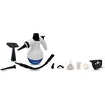 Starlyf Handdampfreiniger Steam Cleaner, 1050 Watt, 2,8 bar, 250 ml, tragbarer Dampfreiniger, weiß-blau