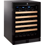 Swisscave WL 155 F 1-Zonen Weinkühlschrank, freistehend, 47 Flaschen, Höhe 82 cm, Energieklasse G