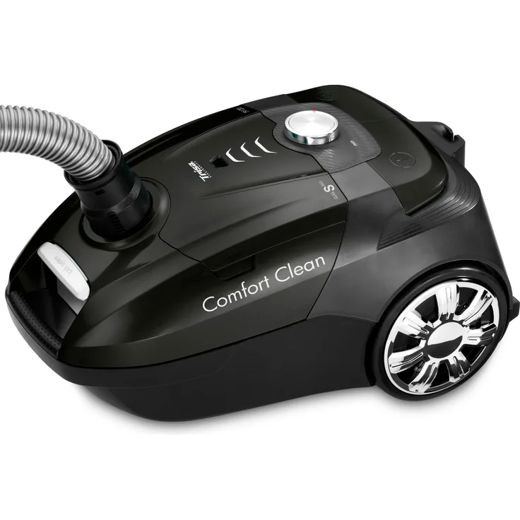 Trisa T9142 Comfort Clean Bodenstaubsauger, mit Beutel, 700 Watt, schwarz
