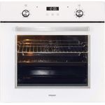 Exquisit EBE76-9-H-020 Einbaubackofen, Einbaugerät, Energieeffizienzklasse A, Garraum 76 l, Breite 60 cm, 9 Funktionen, Pizzaprogramm, Versenkknebel, Timer, weiß