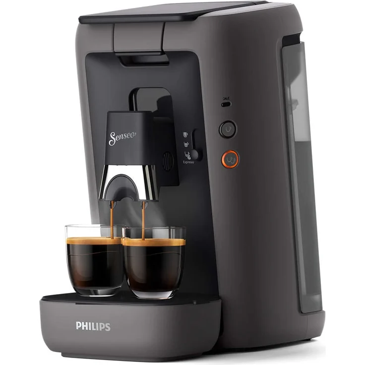 Philips CSA260/50 Maestro Kaffeepadmaschine, Doppeltassenbezug, grau – Bild 1