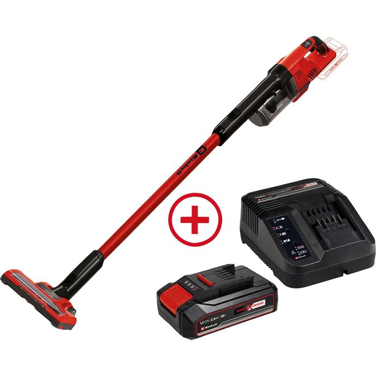 Einhell TE-SV 18 Li Handstaubsauger, beutellos, inkl. 18 V 2,5 Ah Akku und Ladegerät – Bild 2