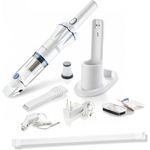 Genius Invictus One 1.0 Handstaubsauger, 15 min Akkubetrieb, 12-tlg, weiß