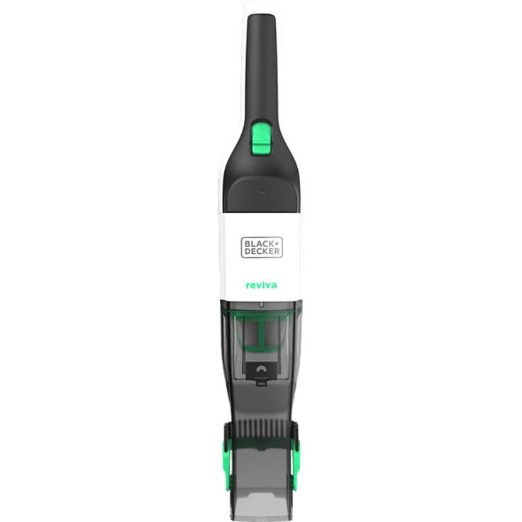 Black + Decker REVHV8C reviva Handstaubsauger, 10 min Akkubetrieb, HEPA-Filter, weiß-grün – Bild 2