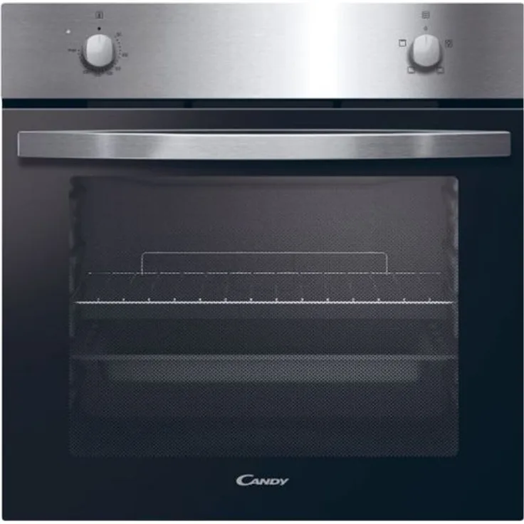 Candy FIDC X100 Einbaubackofen, Einbaugerät, A, Garraum 70 l, groß (ab 65 l), edelstahl, schwarz