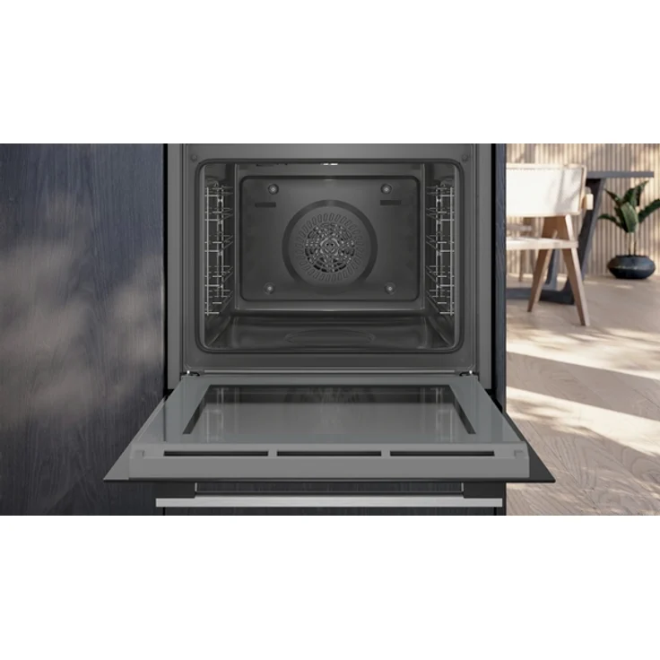 Bosch HBG7721B1 EQ7 Einbaubackofen, Einbaugerät, A+, Prolyse, Sprachsteuerung, Garraum 71 l, groß (ab 65 l), edelstahl, schwarz – Bild 4