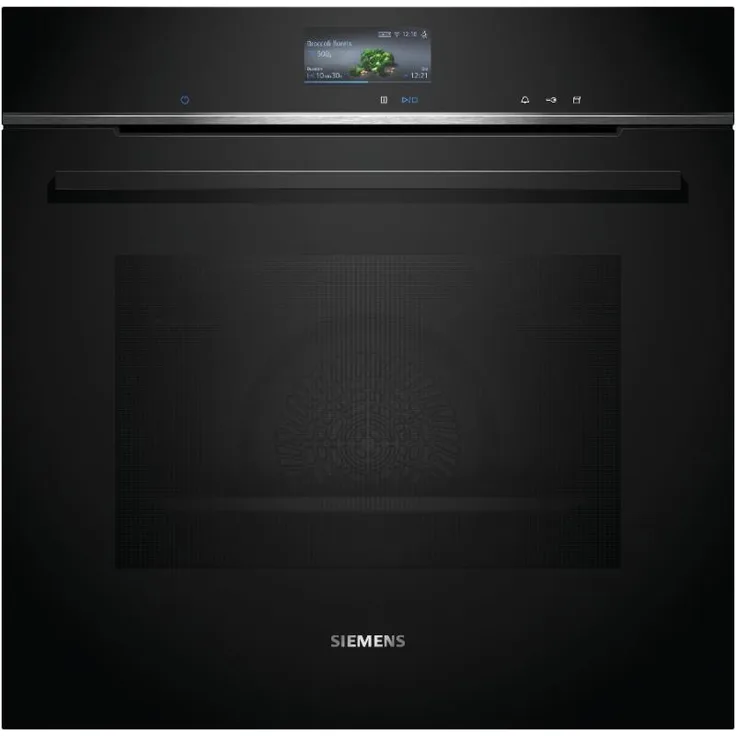 Siemens HR736G1B1 Einbaubackofen, Einbaugerät, A+, Garraum 71 l, groß (ab 65 l), schwarz