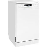 Exquisit GSP9410-030D, Geschirrspüler, D, Geräuschemissionsklasse B, Geräuschemissionen 44 Dezibel, 6 Programme, EcoProgramm, Startzeitverzögerung, weiß