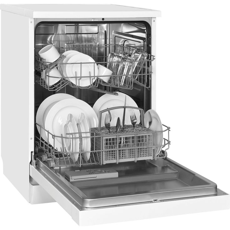 Exquisit GSP6312-030D, Geschirrspüler, D, Geräuschemissionsklasse C, Geräuschemissionen 49 Dezibel, Aquastopp, Kindersicherung, Self-cleaning, weiß – Bild 3