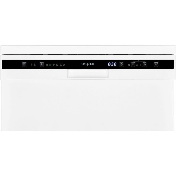 Exquisit GSP6312-030D, Geschirrspüler, D, Geräuschemissionsklasse C, Geräuschemissionen 49 Dezibel, Aquastopp, Kindersicherung, Self-cleaning, weiß – Bild 5