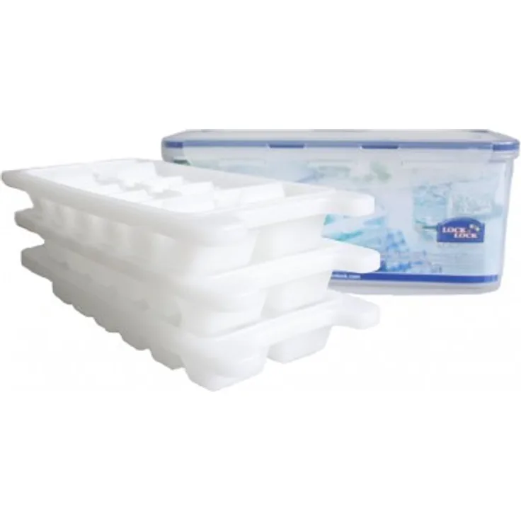 Eiswürfelbehälter mit 3 Einlagen