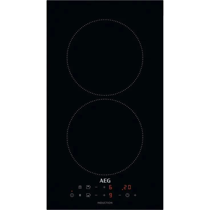 AEG IKB32300CB Induktionskochfeld, Einbaugerät, Autark, 2 Zonen, schwarz