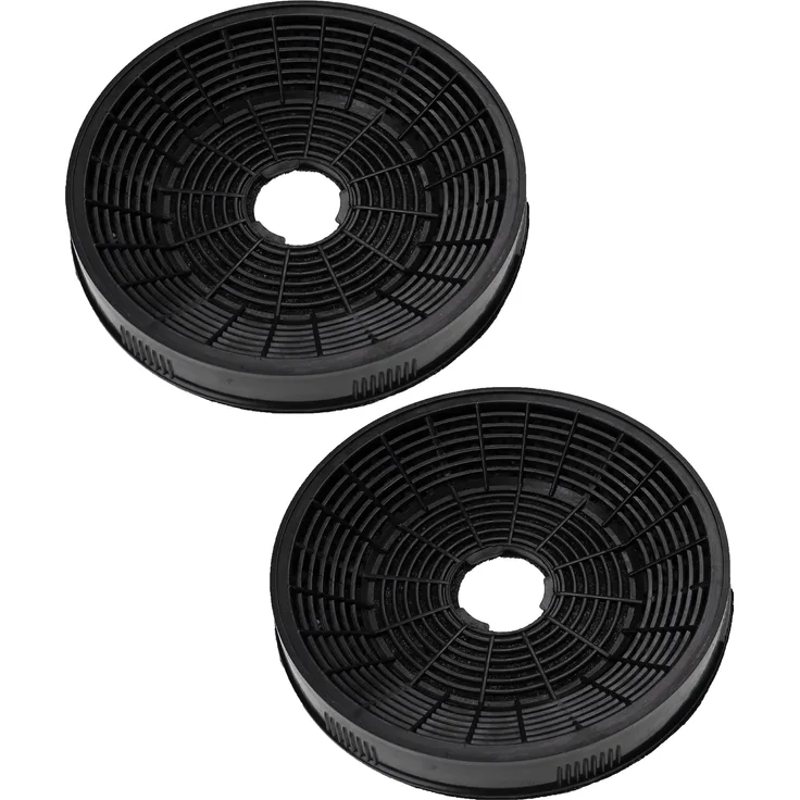 vhbw 2x Filter Aktivkohlefilter kompatibel mit Amica FH 17161-1 E, KF 17146, FH 17161, H 17190, IH 17200, KF 17191, KH 17180 Dunstabzugshaube