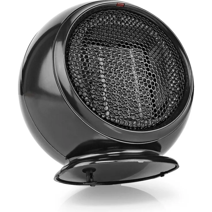 Nedis Keramik-PTC-Heizlüfter / 500 W / 1 Heizmodus / Verstellbares Thermostat / Überhitzungsschutz / Stolperschutz, Heizlüfter