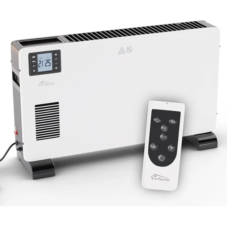 Tronitechnik TT-KH-102 Heizgerät Konvektor Radiator Heizung stufenlose Thermosteuerung (1000W / 1.300W / 2.300W), Konvektor