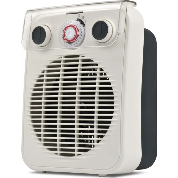 G3 Ferrari Tepor Elektrischer Raumheizlüfter 24 h IP21 Indoor Tisch/Bank Flur Tisch Weiß, Heizlüfter