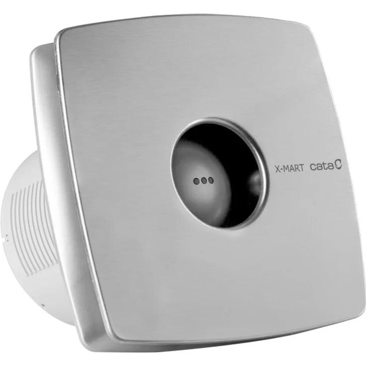 CATA X-MART 15 INOX Silber Zimmerdecke Wand Kunststoff 42 dB 2100 RPM 15 cm, Konvektor