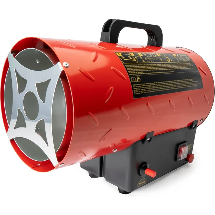 Grafner Gasheizer Gasheizgebläse Heizlüfter Bauheizer 15kW Heizstrahler EH10937, Heizstrahler – Bild 1