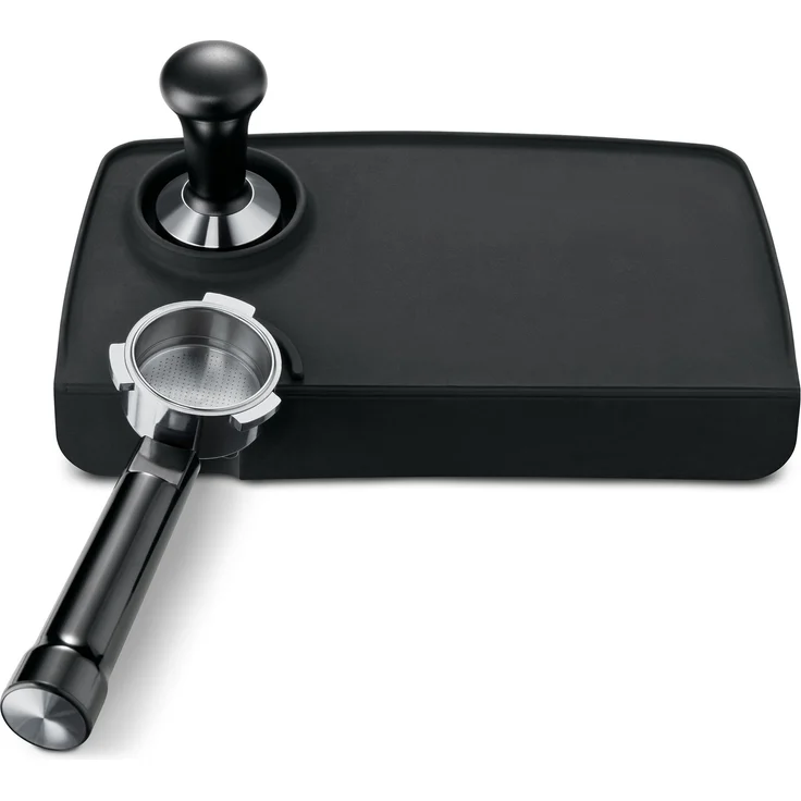 Tchibo Tampermatte, für Siebträgermaschine, mit Kantenschutz, spülmaschinengeeignet, Silikon, schwarz – Bild 4