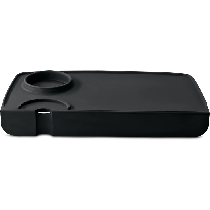 Tchibo Tampermatte, für Siebträgermaschine, mit Kantenschutz, spülmaschinengeeignet, Silikon, schwarz – Bild 2