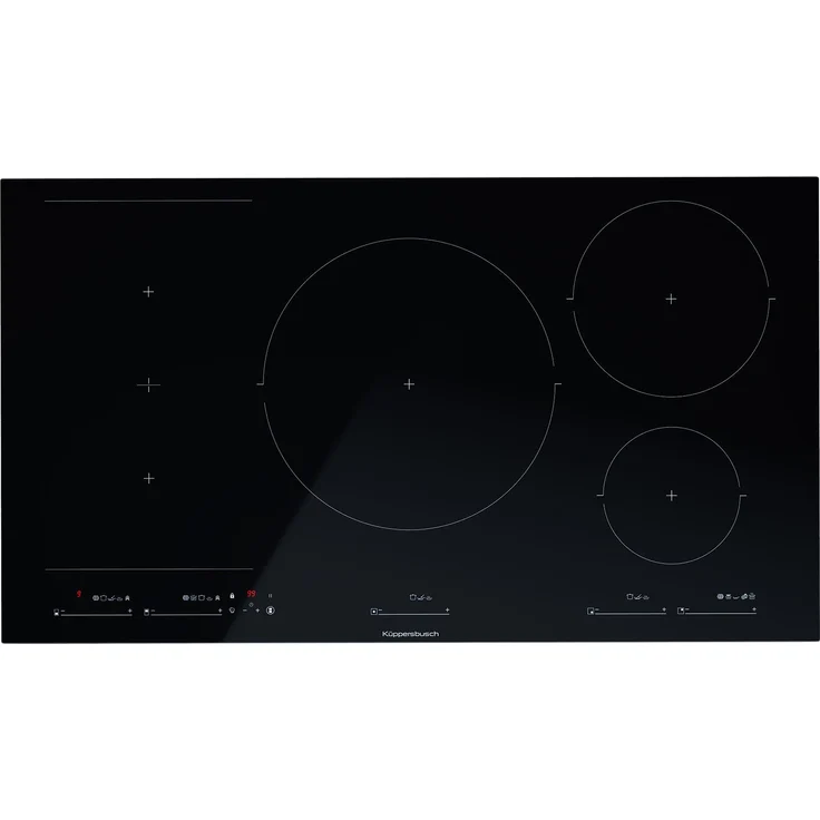 Küppersbusch KI 9550.0 SR K-Series.5 Induktionskochfeld, Einbaugerät, Autark, Breite 90 cm, Anzahl der Kochstellen 5, schwarz – Bild 1