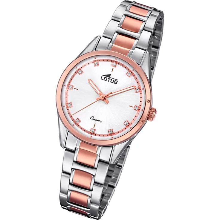 Lotus Damen Uhr Grace L18386/2 Edelstahl Armbanduhr silber rosegold UL18386/2