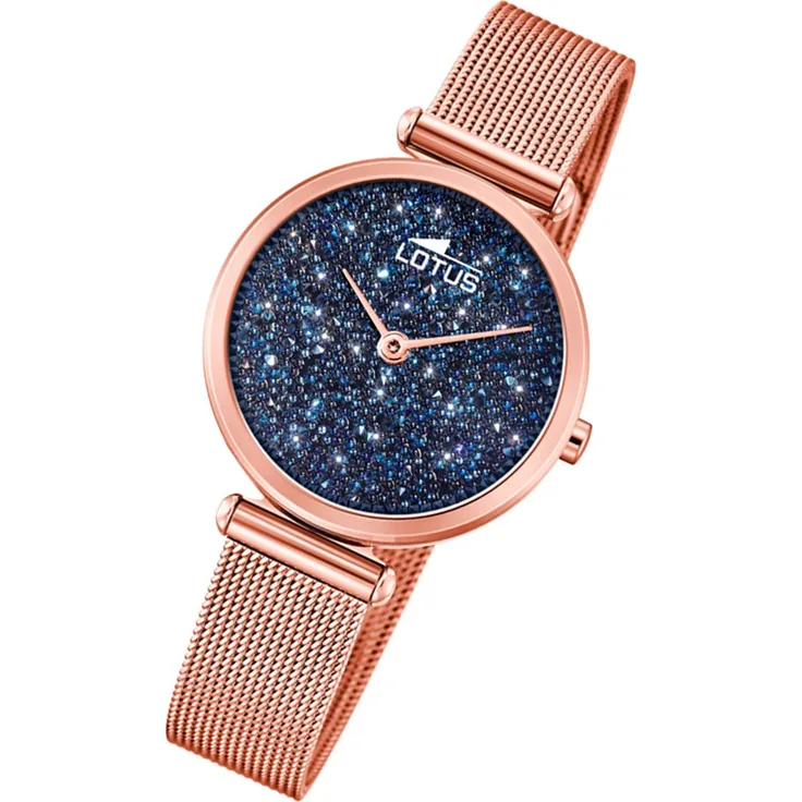 Lotus Armbanduhr Swarovski Elements ros? 18566/2 Damen Analog UL18566/2