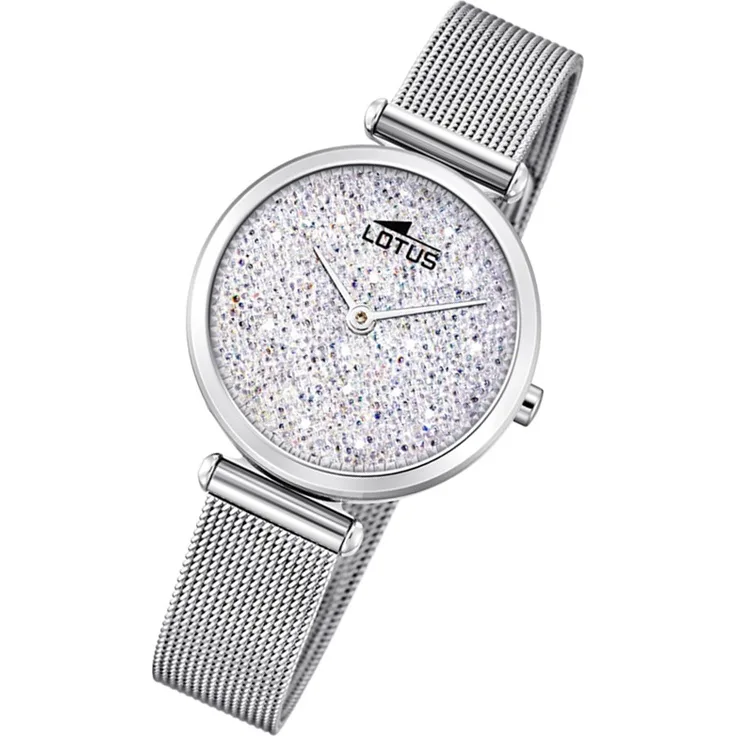 Lotus Armbanduhr Swarovski Elements silber 18564/1 Damen Analog UL18564/1