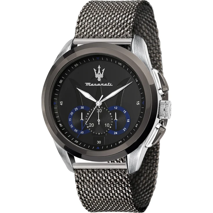 Maserati Herren Uhr Traguardo Chronograph Edelstahl Armband grau UMAR8873612006 – Bild 1