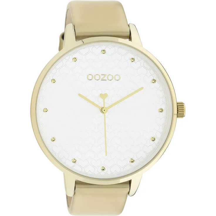Oozoo Damen Armbanduhr Timepieces C11035 Analog Leder gold UOC11035