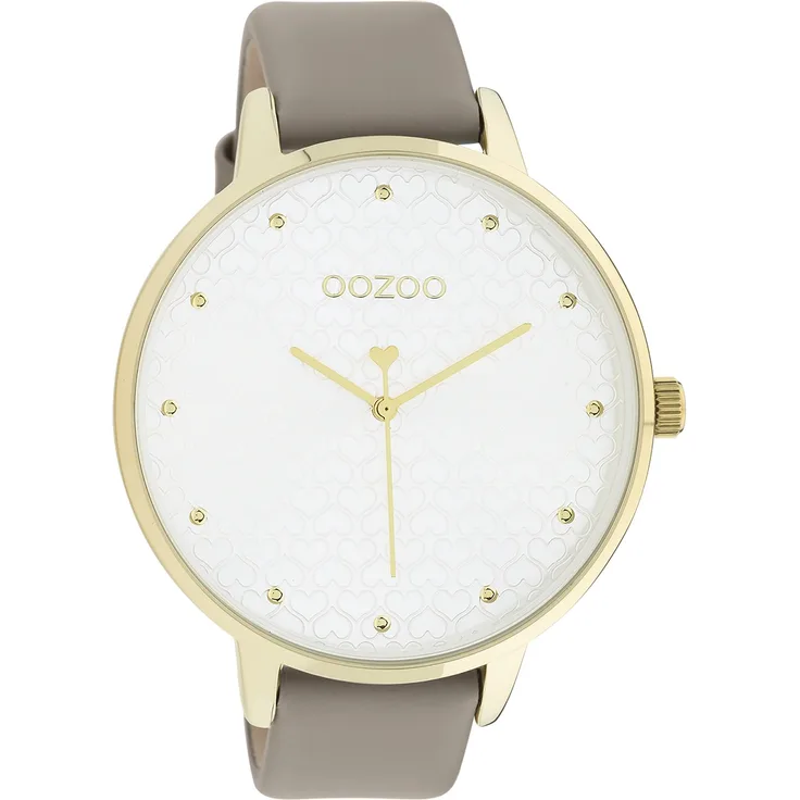 Oozoo Damen Armbanduhr Timepieces C11037 Analog Leder taupe UOC11037