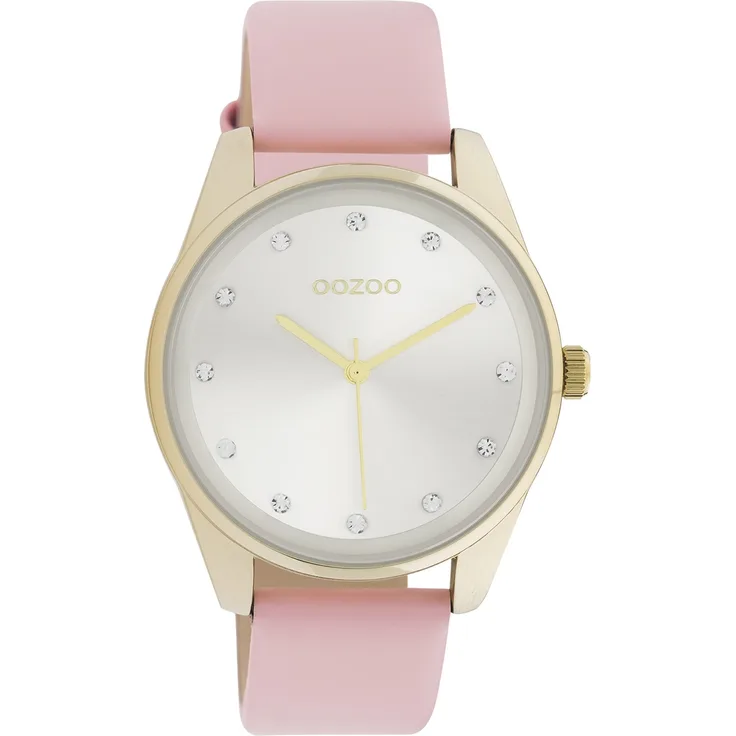 Oozoo Damen Armbanduhr Timepieces C11045 Analog Leder pink UOC11045