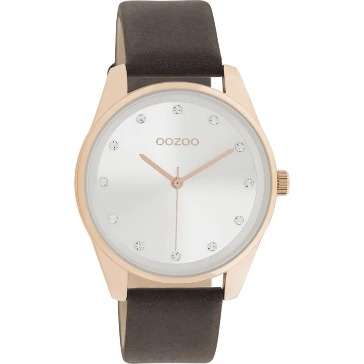 Oozoo Damen Armbanduhr Timepieces C11048 Analog Leder braun UOC11048