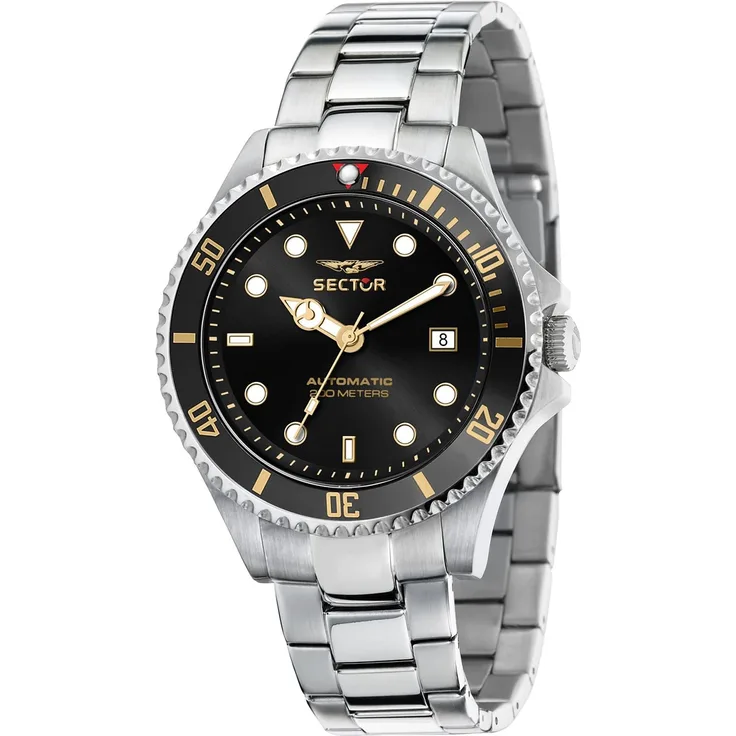 Sector Herren Armbanduhr Analog Edelstahlarmband silber USE23161005
