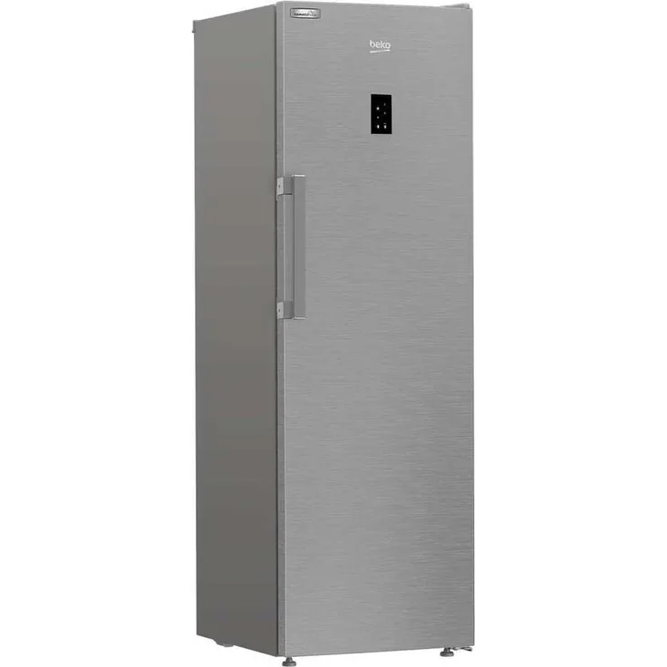Beko B3RMLNE444HXB Kühlschrank, freistehend, edelstahl, Breite 60 cm, Energieklasse E