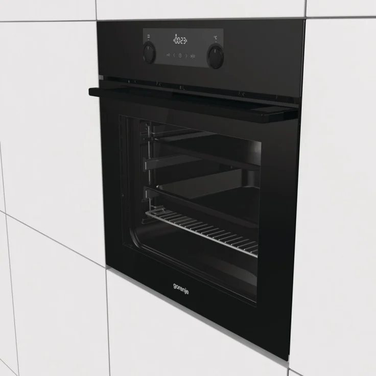 Gorenje BOS6737E13FBG Einbaubackofen, Einbaugerät, Energieeffizienzklasse A, Garraum 77 l, groß (ab 65 l), schwarz – Bild 2