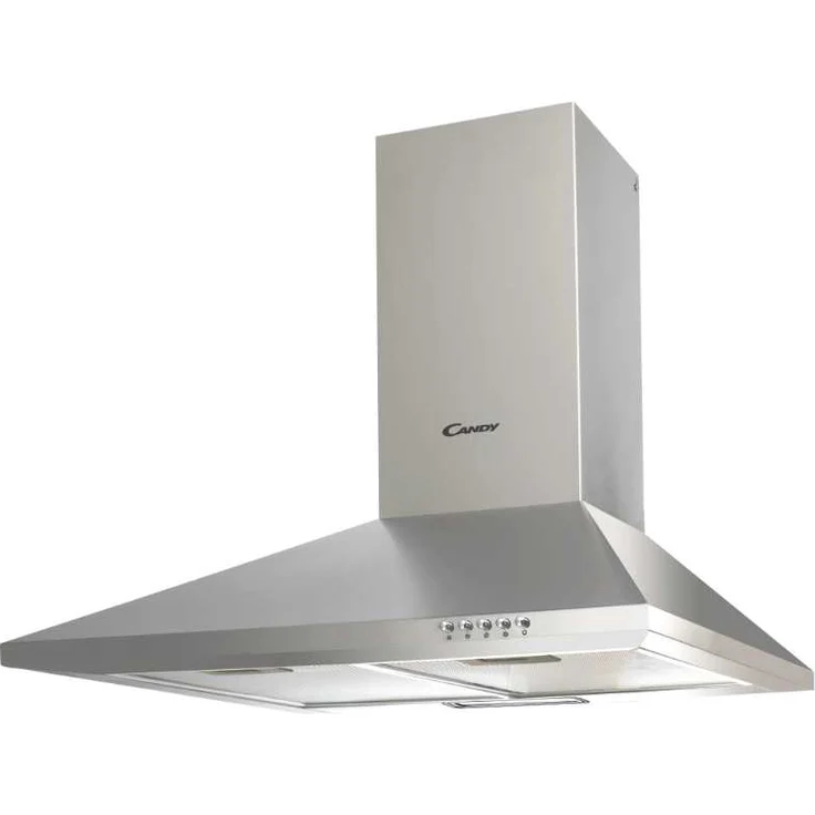 Candy CCE116/1X Wandhaube, Wandmontage, Energieeffizienzklasse C, Leistungsstufen 3, Breite 60 cm, edelstahl – Bild 1